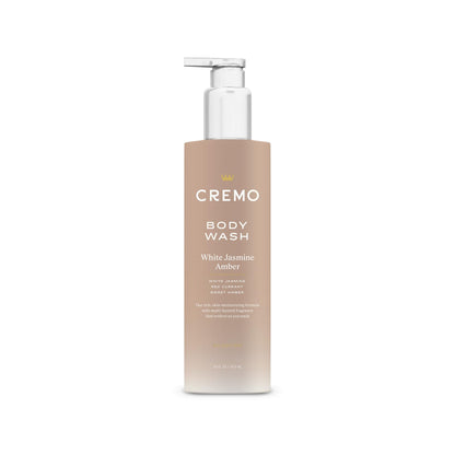 Cremo Body Wash for Women, White Jasmine Amber, 16 Fl Oz Cremo