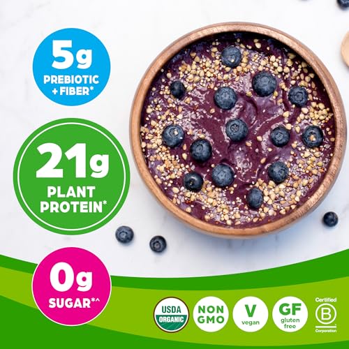 Orgain Organic Vegan Protein Powder, Vanilla Bean - 21g Plant Based Protein, Gluten Free Orgain buy australia supplements