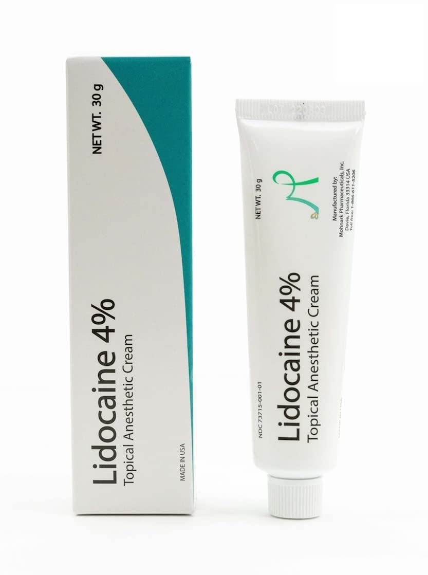 MOHNARK Lidocaine 4% Numbing Cream – Topical Anesthetic for Muscle & Joint Pain, Itch & Sunburn Relief – Fast-Acting, Non-Greasy, Odor-Free – with Vitamin E – 1 oz Tube – Compare to LMX MOHNARK buy australia supplements