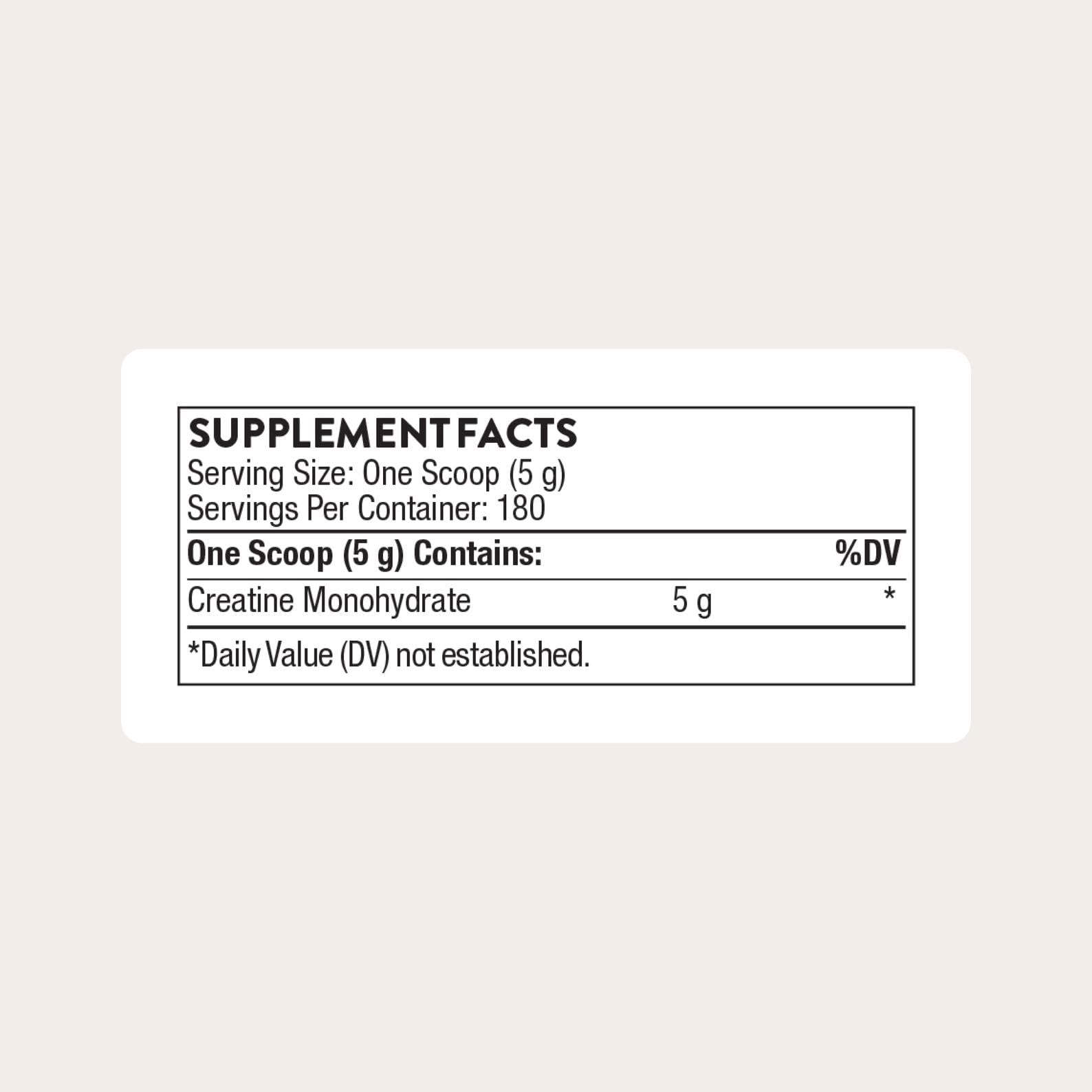 THORNE Creatine - Micronized Creatine Monohydrate Powder - Support for Muscles & Cognitive Function* - for Women & Men - Unflavored - NSF Certified for Sport - 5 g per Serving - 180 Servings THORNE buy australia supplements