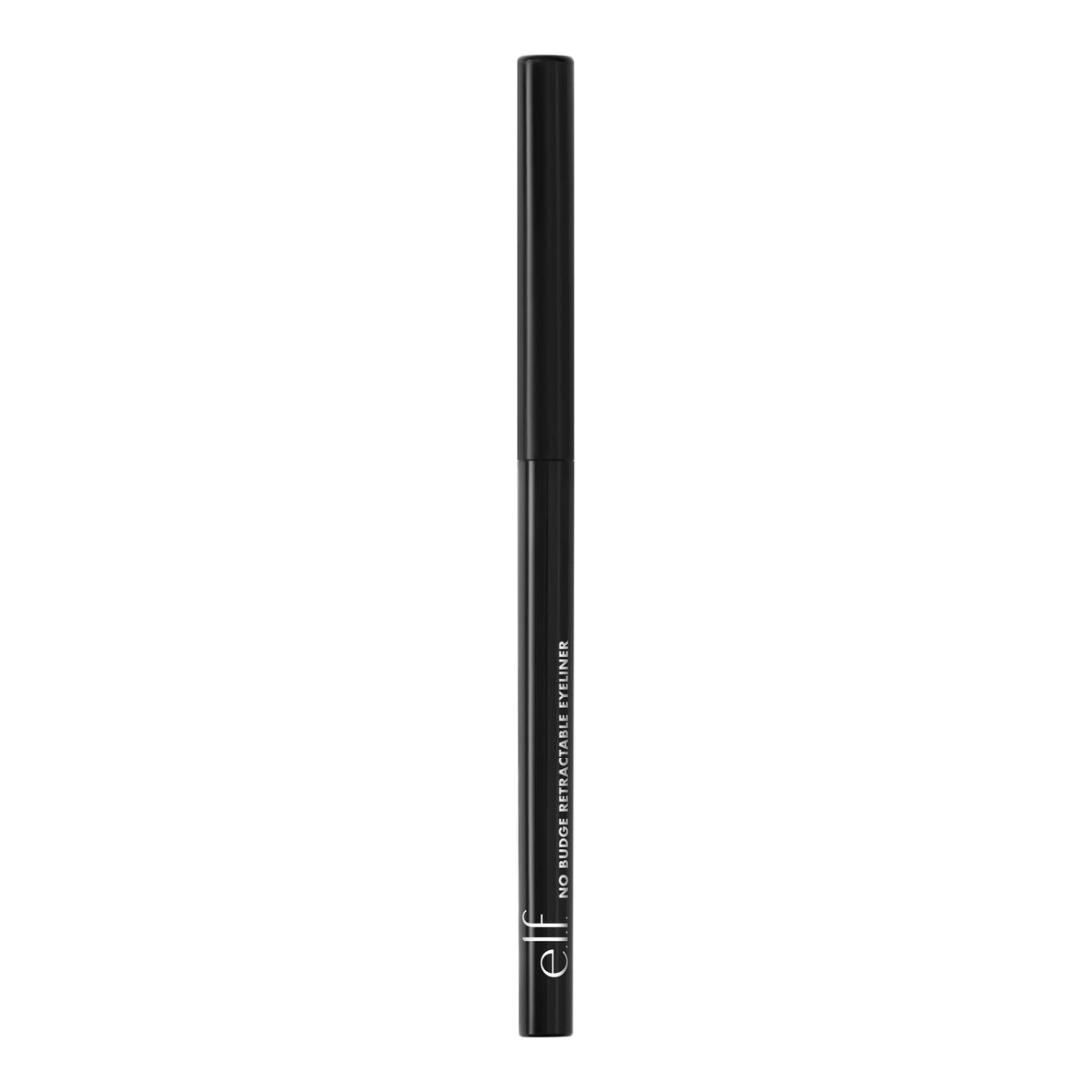 e.l.f. No Budge Retractable Eyeliner, Creamy, Ultra-Pigmented & Waterproof, Creates Bold & Defined Lines, Vegan & Cruelty-Free, Black e.l.f.