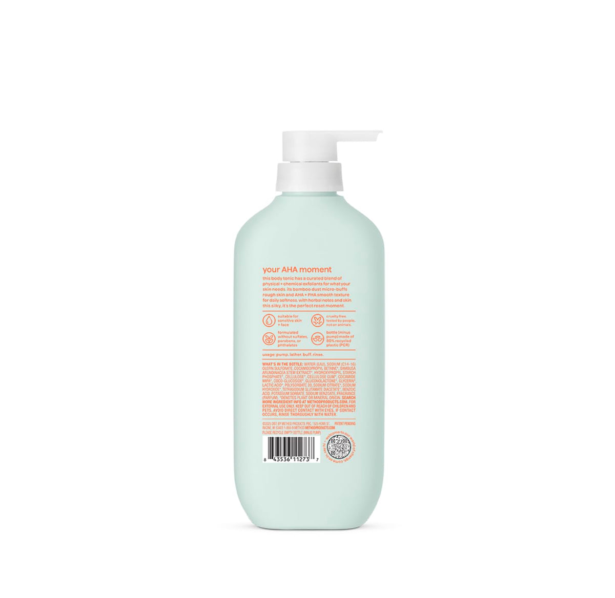 method Exfoliating Body Wash, Micro Buffing, 17 fl oz Method