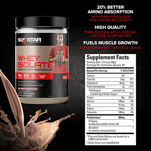Whey Protein Isolate Six Star 100% Whey Isolate Protein Powder Whey Protein Powder Six Star buy australia supplements