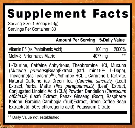 Motiv-8 Pre-Workout Peformance, Sugar Free Pre-Workout, Boost Energy and Focus Motiv-8 buy australia supplements