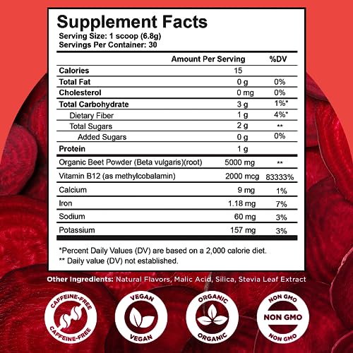 selfevolve Beet12 - Organic Beet Root Powder Enhanced with Vitamin B12, Nitric Oxide Booster selfevolve buy australia supplements
