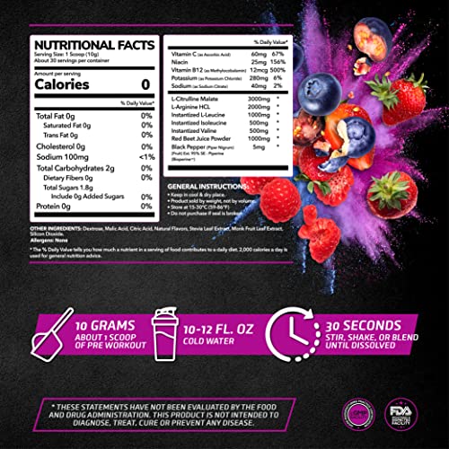 PrimeGENIX Stimulant-Free Pre Workout Powder for Men and Women - Energy Boost Drink PrimeGENIX buy australia supplements