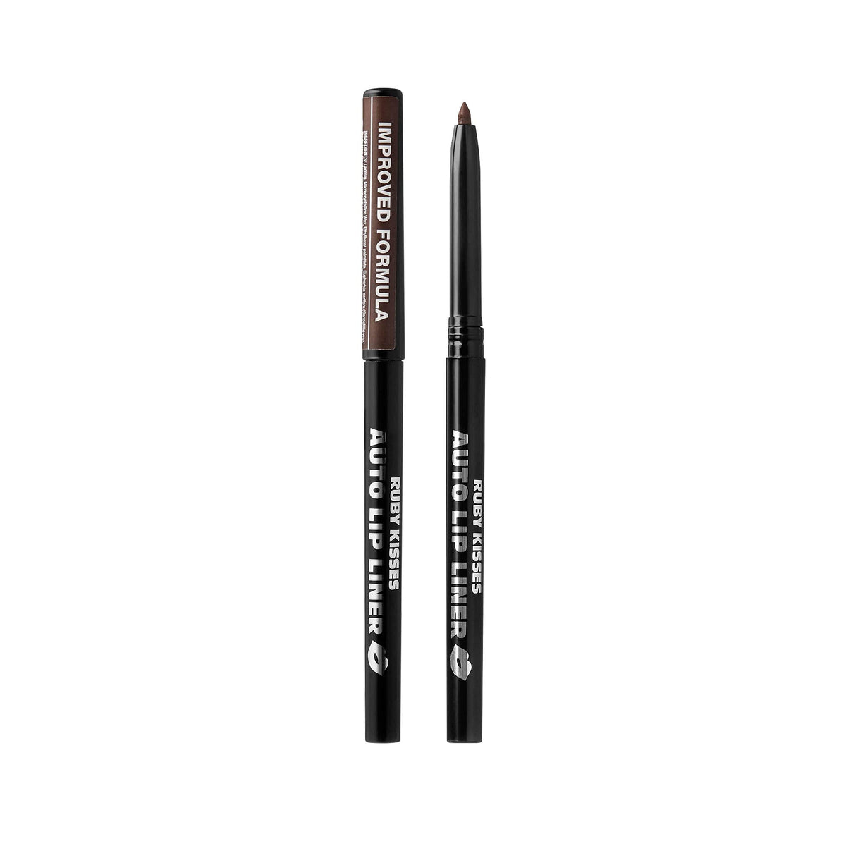 Ruby Kisses Auto Lip Liner, Dark Brown Ruby Kisses