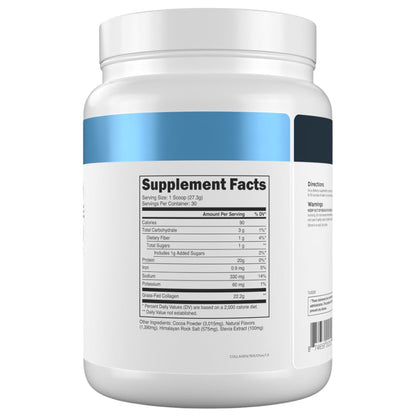 Grass-Fed Collagen Peptides Powder - Unflavored Collagen Powder for Women & Men, 22G Grassfed Bovine Hydrolyzed Collagen Peptides per Serving for Skin, Hair, Bones & Muscle Recovery - 30 Servings