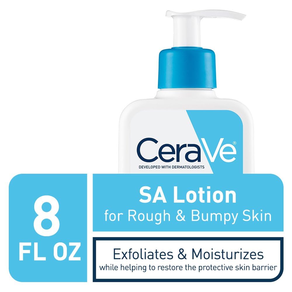CeraVe Salicylic Acid Lotion, Body Lotion for Rough & Bumpy Skin, 8oz CeraVe