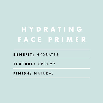 e.l.f. Hydrating Face Primer, Moisturizing Makeup Base, Smooths Pores & Fine Lines, Long-Lasting Wear, Preps Skin for Foundation Application, Large e.l.f.