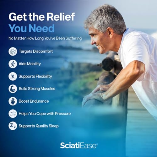 SciatiEase Sciatic Nerve Health Support - Sciatic Nerve Supplement with Pea, Vitamin B SciatiEase buy australia supplements
