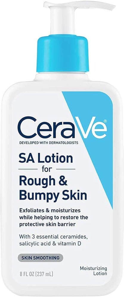 CeraVe Salicylic Acid Lotion, Body Lotion for Rough & Bumpy Skin, 8oz CeraVe