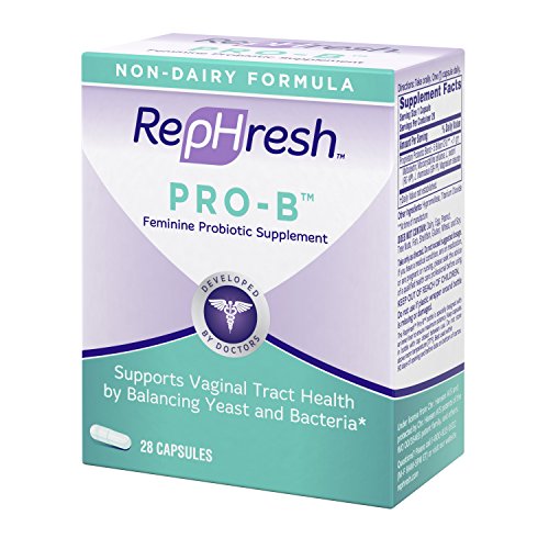 NEW RepHresh Pro-B Feminine Probiotic Supplement Non- Dairy Formula/Vegetarian Capsule, 28ct Rephresh buy australia supplements