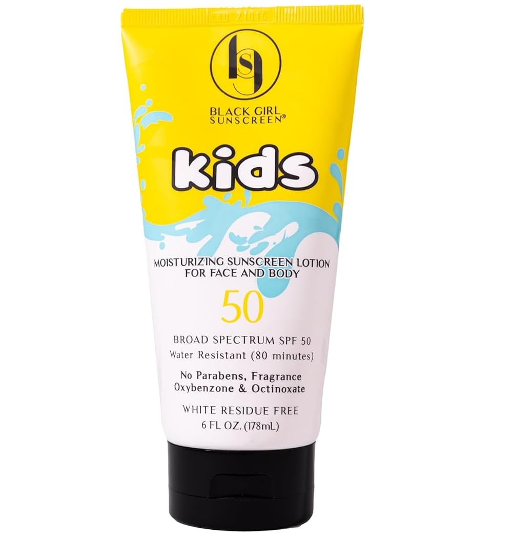 Black Girl Sunscreen Kids SPF 50 Face & Body Sunscreen BLACK GIRL SUNSCREEN