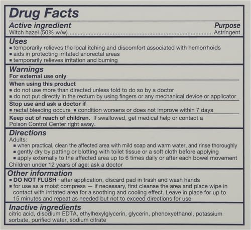 TUCKS Medicated Cooling Pads, 100 Count – Hemorrhoid Pads with Witch Hazel, Cleanses Sensitive Areas, Protects from Irritation, Hemorrhoid Treatment, Medicated Pads Used by Hospitals Gsupps Australia