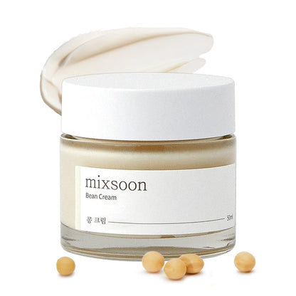 mixsoon Bean Cream-Deep Moisturizer Face Cream, Hydrating and Smoothing for Face, Fermented Soybean Extract mixsoon