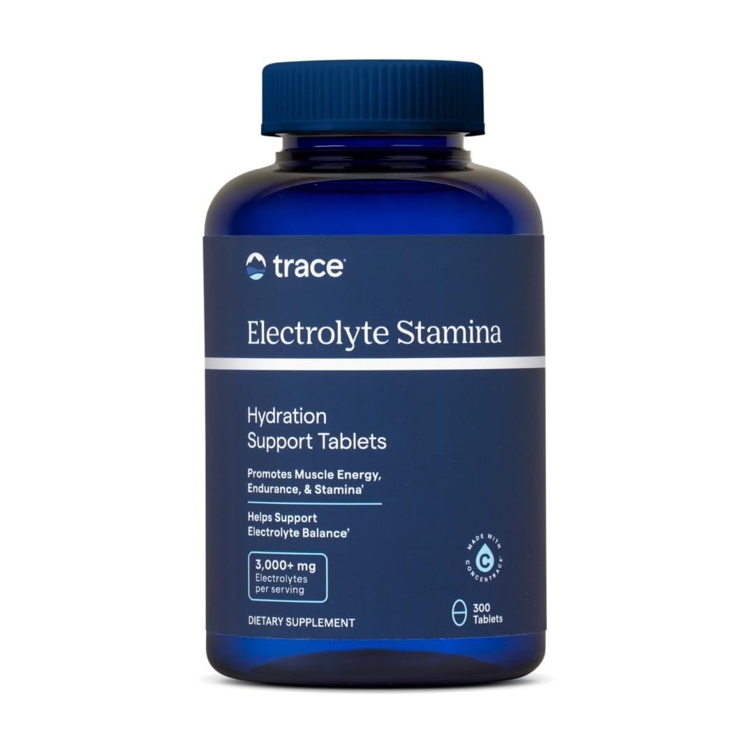 Trace Minerals Electrolyte Stamina - Daily Hydration Supplement for Electrolyte Balance - Energy Support - Full Spectrum of Ionic Minerals - Vegan - Gluten-Free - 300 Count (50 Servings) Trace Minerals buy australia supplements