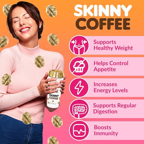 Skinny Boost Skinny Coffee- (Unflavored) Instant Sticks Made with Arabica Coffee, Garcinia SkinnyBoost buy australia supplements