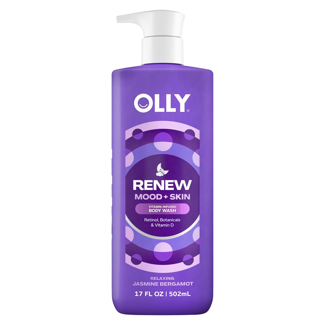 OLLY Renew Body Wash with Vitamin D, Retinol & Botanicals - 17oz OLLY