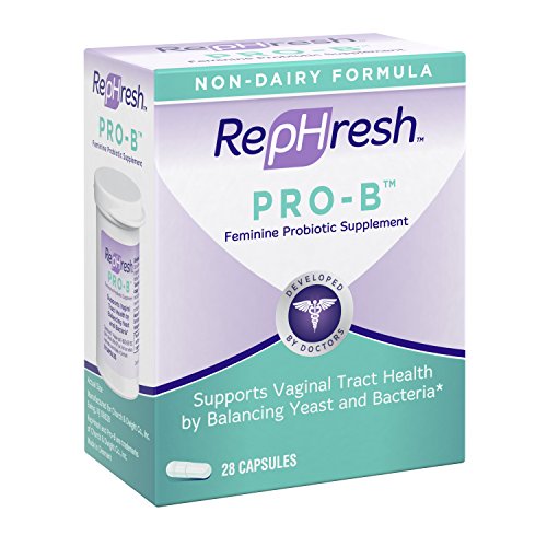 NEW RepHresh Pro-B Feminine Probiotic Supplement Non- Dairy Formula/Vegetarian Capsule, 28ct Rephresh buy australia supplements