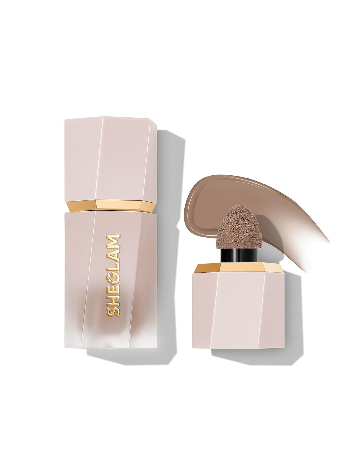 SHEGLAM Sun Sculpt Cool Toned Liquid Contour Stick Long Lasting Cream Bronzer Makeup - 01 Soft Tan SHEGLAM