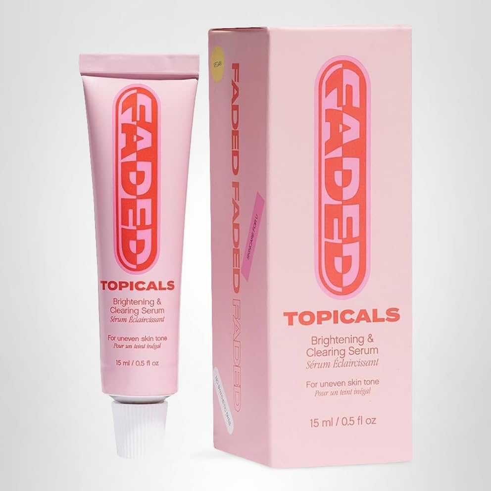 Topicals Faded Brightening and Clearing Serum | Reduces Discoloration, Post-Blemish Marks, Scars and Spots Topicals