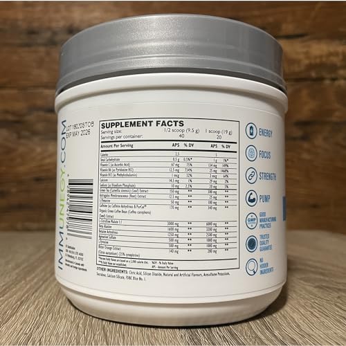 IMMUNEGY - PRE-Sport Performance Pre-Workout Formula (Blue Raspberry Delight) IMMUNEGY buy australia supplements