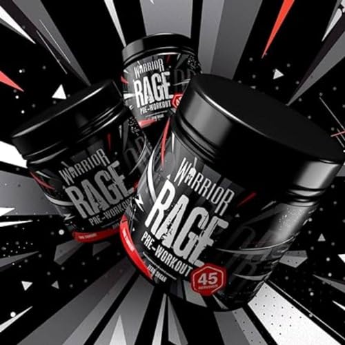 Warrior, Rage - Pre-workout Powder - 392g - Energy Drink Supplement with Vitamin C Warrior buy australia supplements