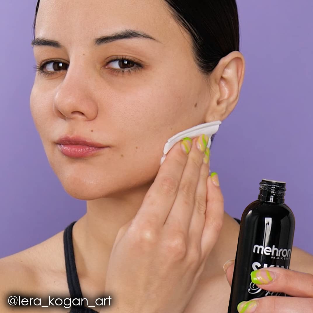 Mehron Makeup Skin Prep Pro, Mattifying Anti Shine Skin Prep - 4 Fl oz Mehron Makeup