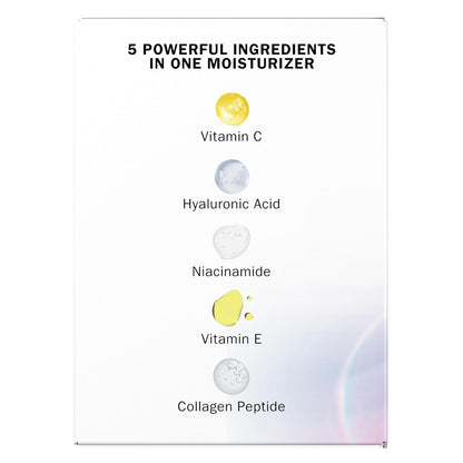 Olay Super Cream with Sunscreen SPF 30, Lightweight Face Moisturizer with Sun Protection, 5-in-1 Skin Care Benefits - Hydrating, Brightening, Firming - Niacinamide, Vitamin C, Collagen Peptide, 1.7 oz Olay