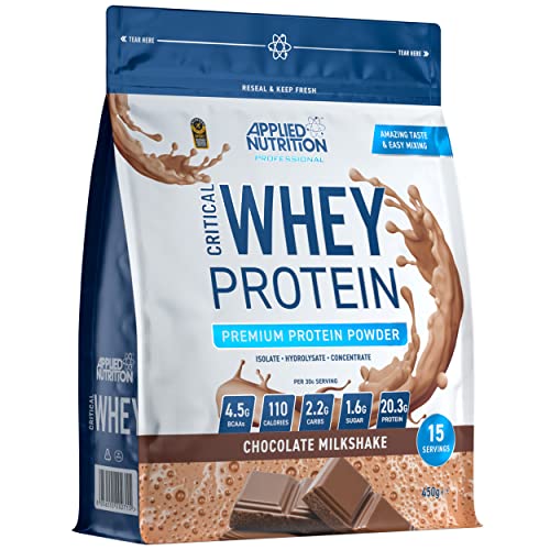 Applied Nutrition Critical Whey Protein Powder 450g - High Protein Powder, Protein Milkshake Applied Nutrition buy australia supplements