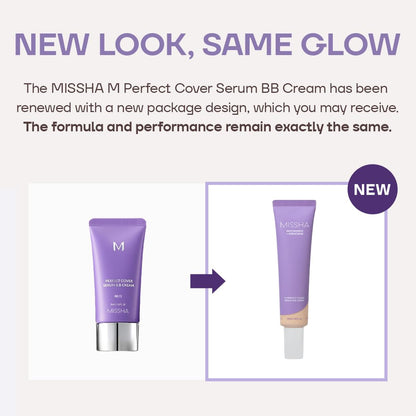 MISSHA M Perfect Cover Serum BB Cream No.41 Medium Tan 1.18 oz MISSHA