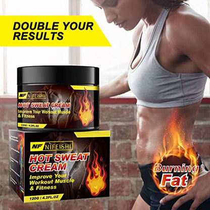 Hot Cream, Fat Burning Cream for Belly, Cellulite Firming & Slimming Cream