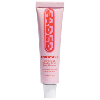 Topicals, Faded Brightening Serum, Reduces Discoloration, 0.5 Fl Oz Topicals
