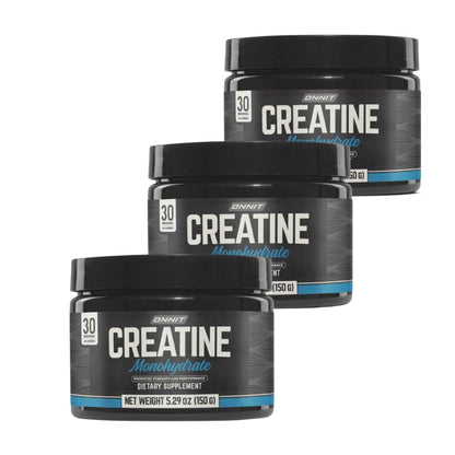 ONNIT Creatine Monohydrate Powder, IGEN™ Non-GMO Tested – 5g Premium Creatine for Muscle Strength, Power & Lean Mass, Supports Brain Health & Cellular Energy, Unflavored, 30 Servings, 5.29 oz 2-Pack