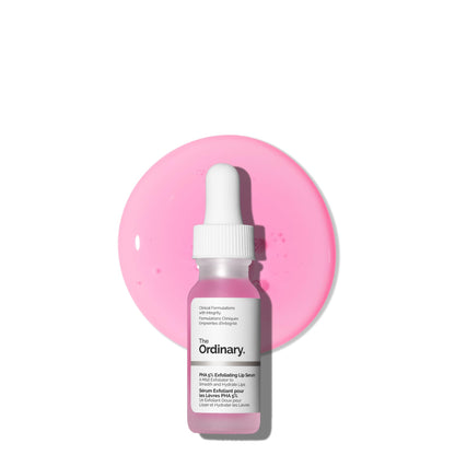 The Ordinary PHA 5% Exfoliating Lip Serum, Hydrating Overnight Lip Exfoliator Treatment, 0.5 Fl Oz The Ordinary