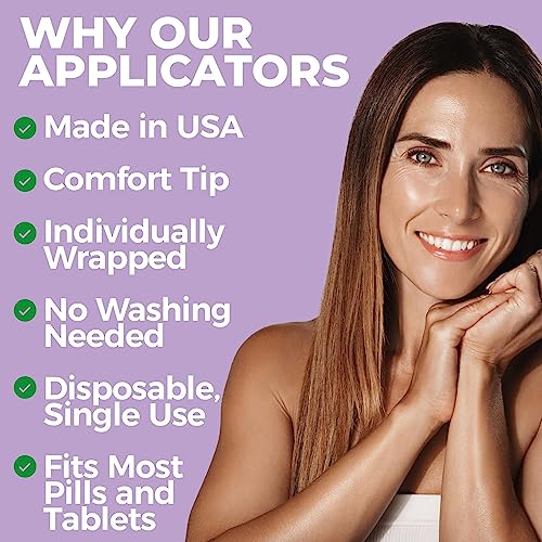 NewLife Naturals Disposable Plastic Vaginal Suppository Applicators - Fits Most Boric Acid Suppositories NewLife Naturals buy australia supplements