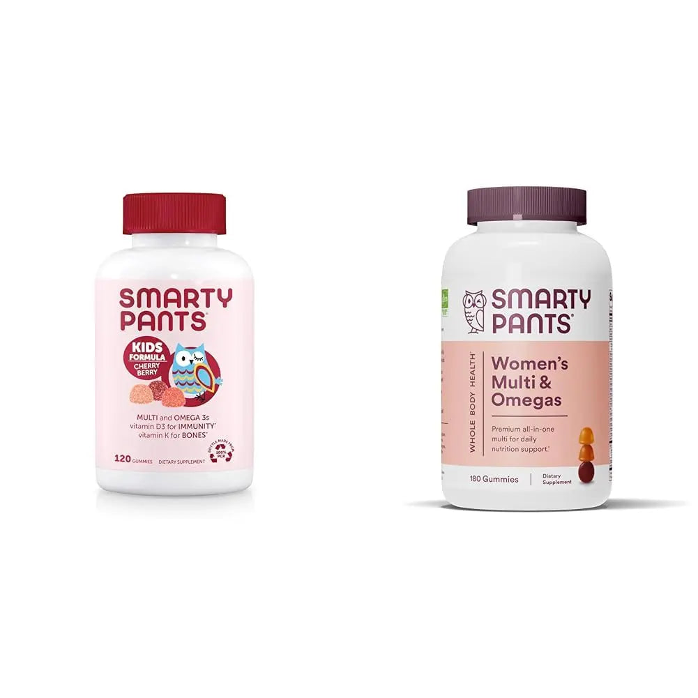 SmartyPants Kids Multivitamin Gummies & Women's Multivitamin Gummies: Omega 3 Fish Oil (EPA/DHA), Methylfolate SmartyPants buy australia supplements