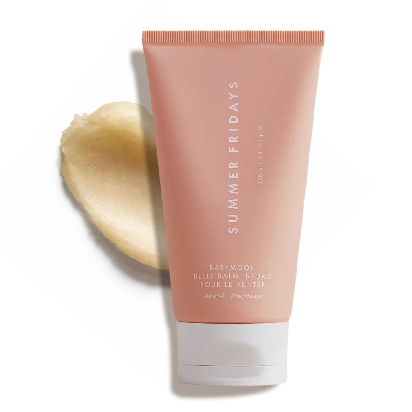 Summer Fridays Babymoon Belly Balm - Nourishing Balm + Body Moisturizer Enriched with Calendula Oil + Vitamin E to Help Reduce Summer Fridays