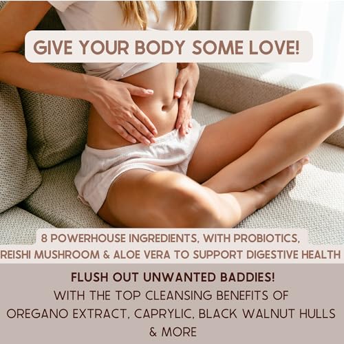 SACRALMOON Candida Cleanse - 8 Cleansing Ingredients for Digestive Support and Feminine Care SACRALMOON buy australia supplements