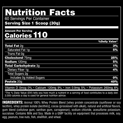 Animal 100% Whey Protein Powder – Whey Blend for Pre- or Post-Workout, Recovery Animal buy australia supplements