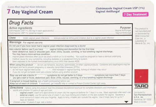 Taro Clotrimazole 7 Vaginal Cream 45 g TARO buy australia supplements
