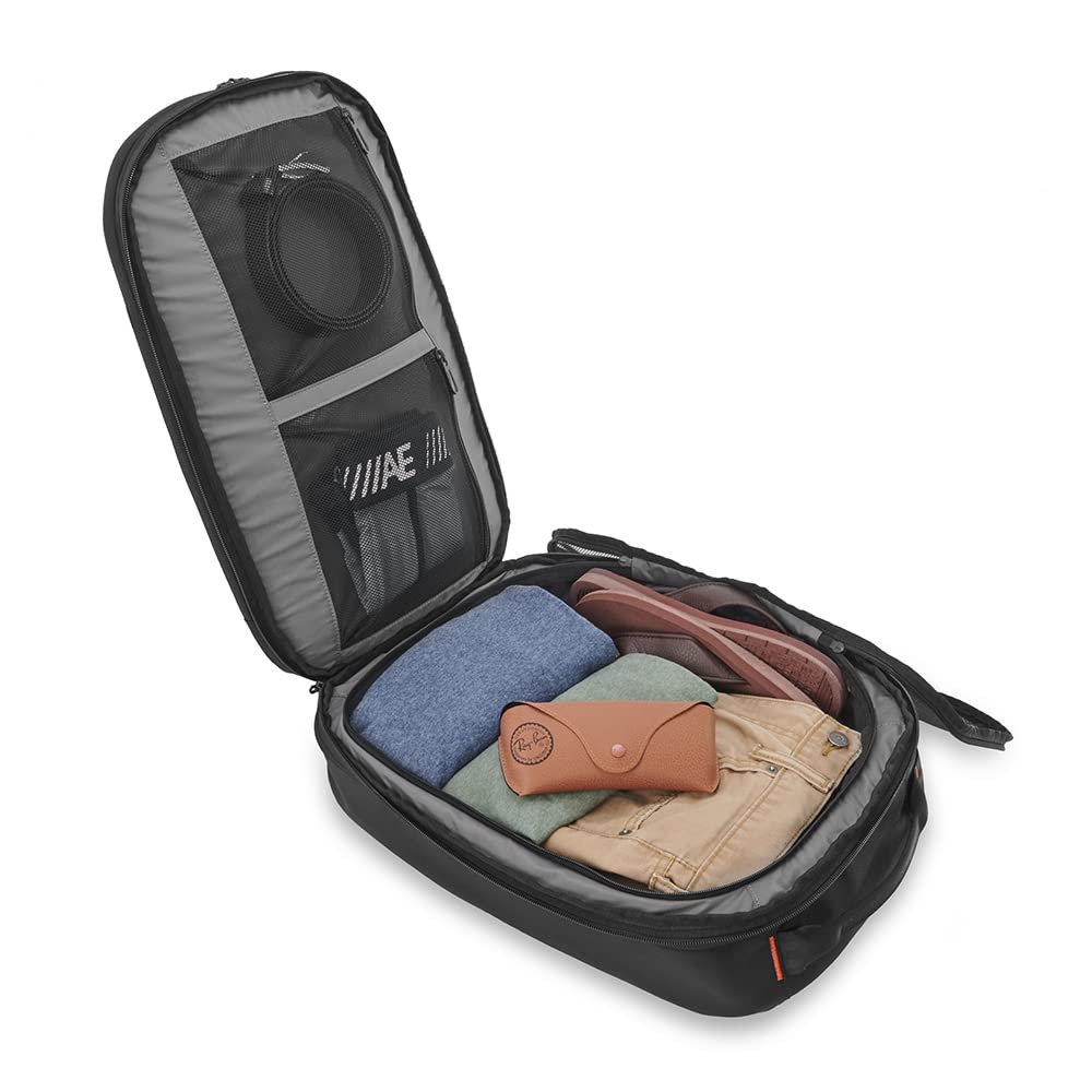 Briggs & Riley Medium Convertible Backpack Duffle Bag - Carry On for Men & Women, Use for Travel, Gym, or Work, Overnight Weekend Luggage, Shoulder Strap, Laptop Compartment - ZDX Collection, Black Gsupps Australia
