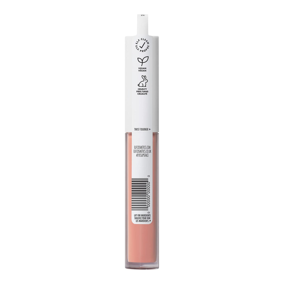 e.l.f. Lip Lacquer, Whisper Pink e.l.f.