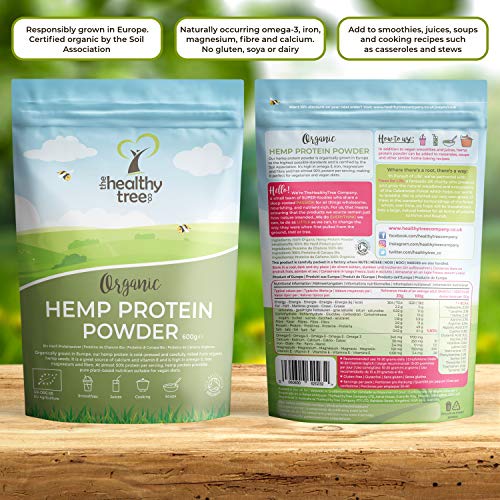 Organic Hemp Protein Powder by TheHealthyTree Company - Harvested in Europe TheHealthyTree CompanyBuy Supplements Australia