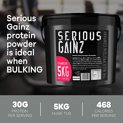 The Bulk Protein Company, SERIOUS GAINZ - Whey Protein Powder - Weight Gain, Mass Gainer The Bulk Protein Company buy australia supplements
