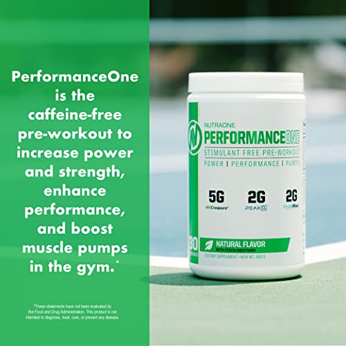PerformanceOne Best Stimulant-Free Pre Workout Powder by NutraOne for Women and Men NutraOne Nutrition buy australia supplements