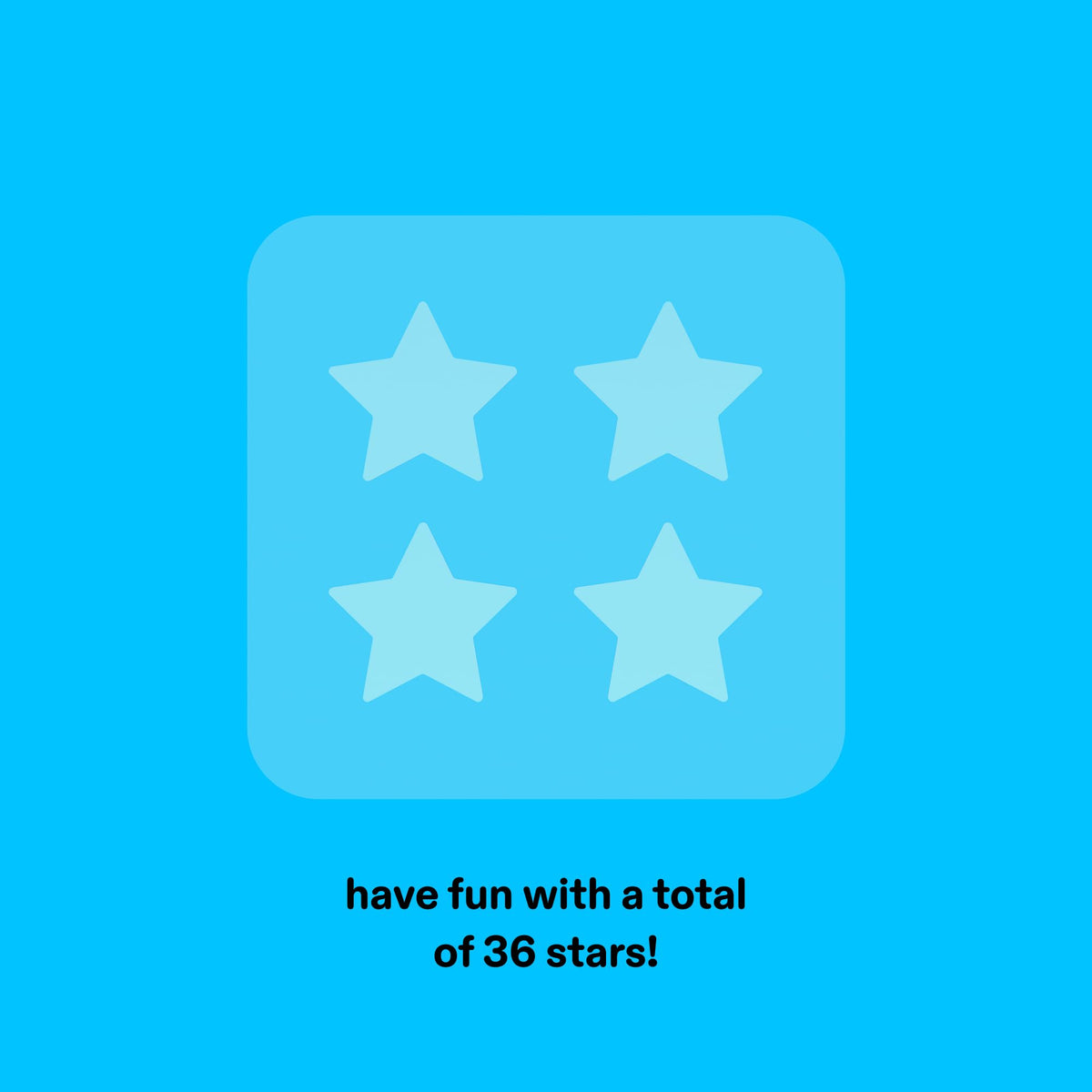 Starface Hydro-Star® Blue Hydrocolloid Star Patch, 36 ct Starface World