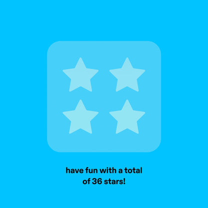 Starface Hydro-Star® Blue Hydrocolloid Star Patch, 36 ct Starface World