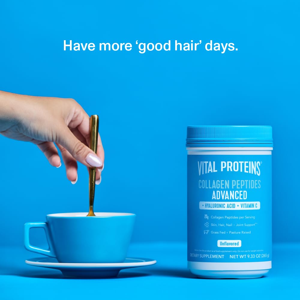 Vital Proteins Collagen Powder Supplement Hydrolyzed Peptides with Hyaluronic Acid Vital Proteins buy australia supplements